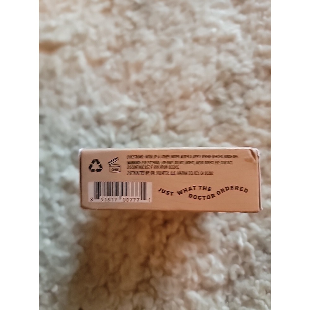 Set Of 2 Dr. Squatch Wood Barrel Bourbon Natural Soap Bars 5 Oz - Picture 6 of 6